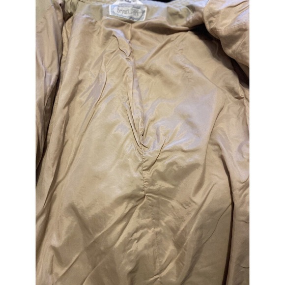 VTG Bryant Park Womens Black Beige Button Front Coat Size 24 - Picture 7 of 9